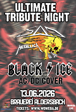 Black Ice (Acdc) & SAD (Metallica)