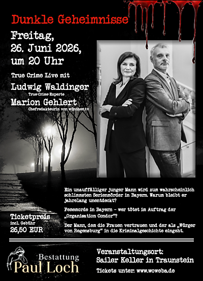 True Crime Live - Dunkle Geheimnisse