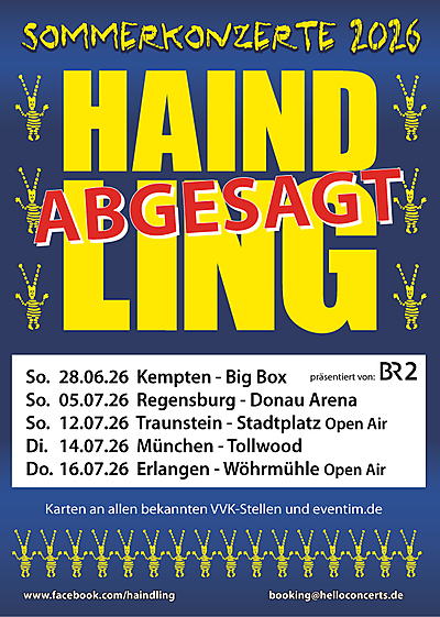 Haindling am Stadtplatz Traunstein Abgesagt!